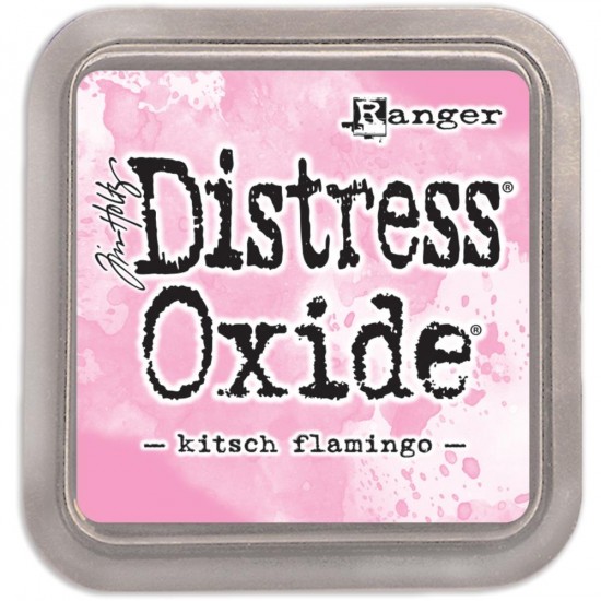 Distress Oxide Ink Pad - Tim Holtz - couleur «Kitsch Flamingo»